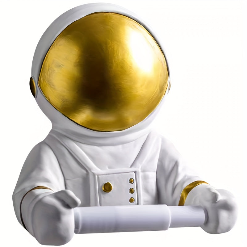 A Wall Decoration In The Shape Of An Astronaut, A Household Toilet Paper Holder, A Sculpture Of An Astronaut, A Creative And Cute Home Decoration Gift