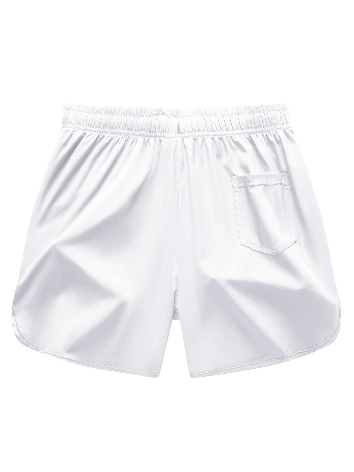 Men's Casual Sports Shorts, Quick-Drying, Breathable, Sweat-Wicking Polyester Fabric, with Drawstring, Machine Washable, Suitable for Gym, Sports, Outdoor, Jogging, Beach