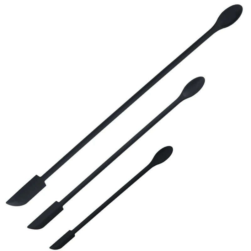 3pcs Kitchen Baking Accessories Silicone Jam Spatula  Cream Spoon Cake Decorating Tools Mixing Butter Stick  Lengthen Small Tip
