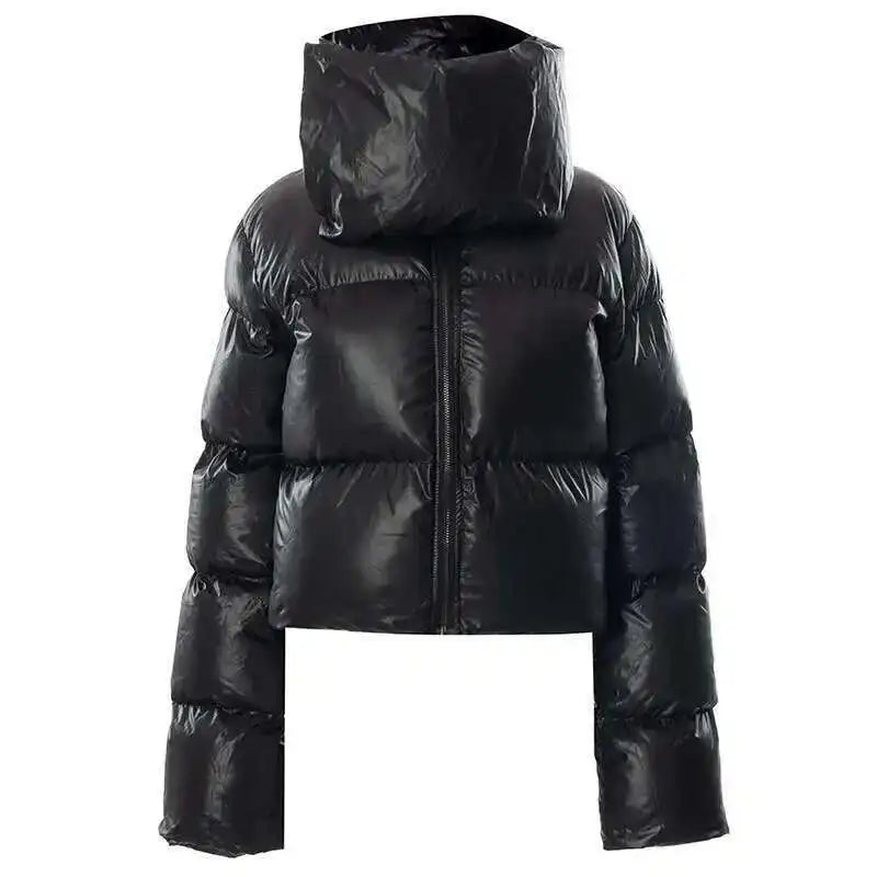 HKSH Autumn Winter New Men Tide Cotton Padded Jacket Scarf Collar Thick Long Sleeve Zipper Bread Chic Trendy RO Style Coat H2840