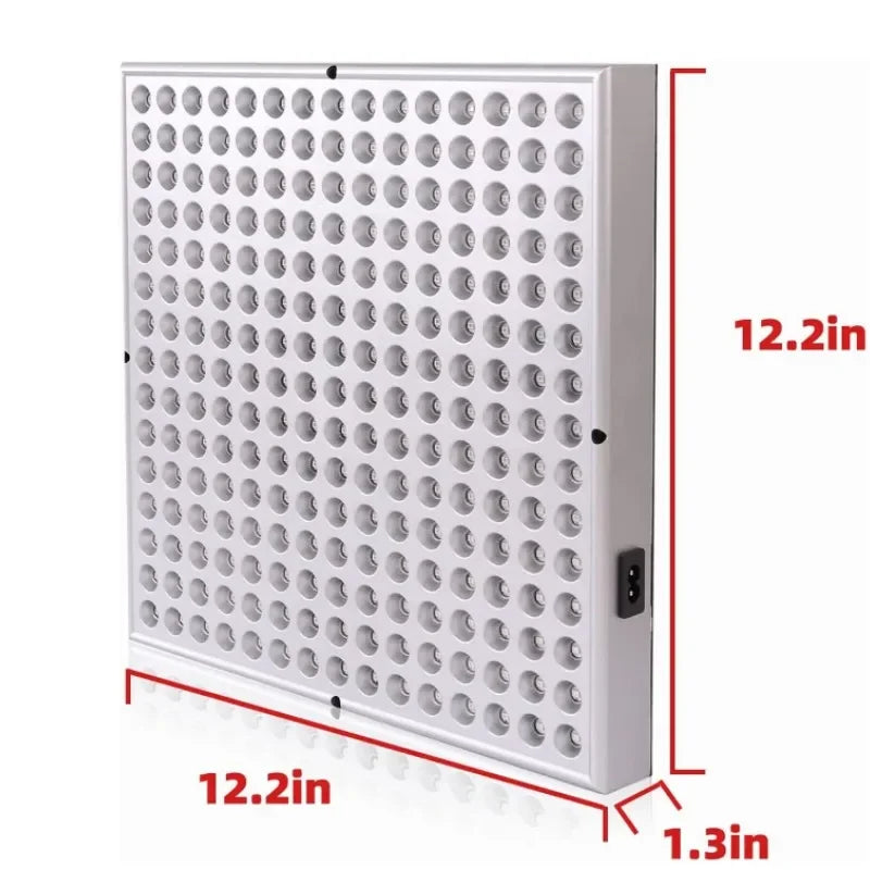 45W LED Red Light Therapy Panel Lamp for Facial Anti Aging Skin Care Beauty 225 LED Light Body Pain Relief Physical Therapy
