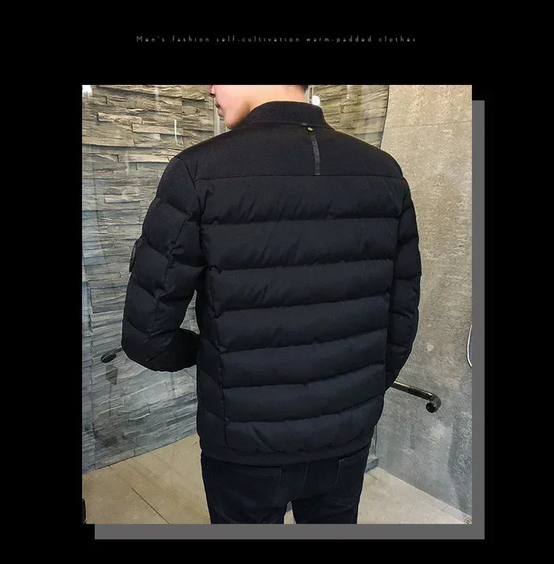 Winter Jacket Men Down Men Jackets Parka Men High Quality Outwear Brand Slim Mens Coats Casual Windbreak Jacket Men Winter Warm