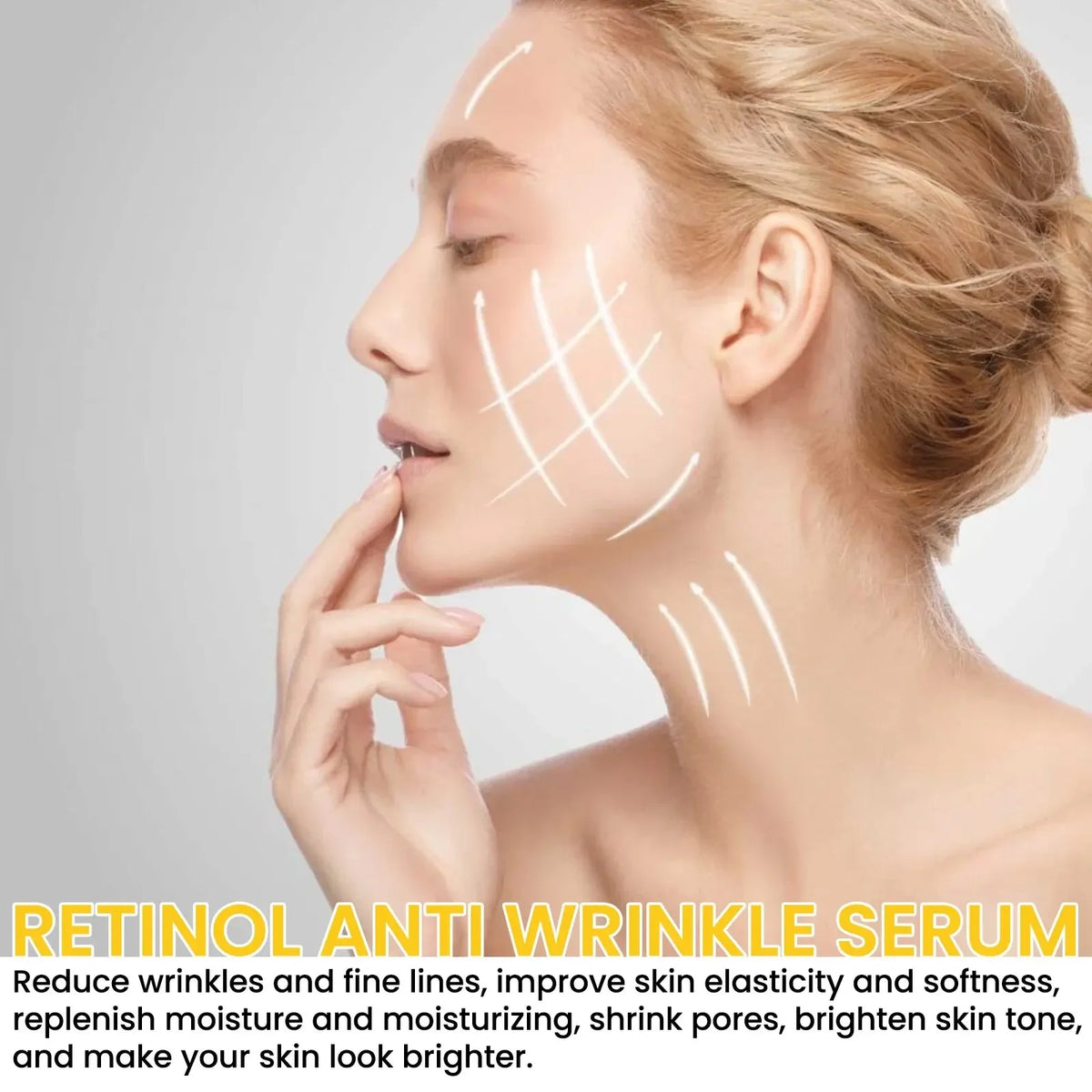 Retinol 2.5% Vitamin C / A Facial Anti Wrinkle Serum Remove Dark Spots Collagen Serum Anti Aging Essence Whitening Face Serum