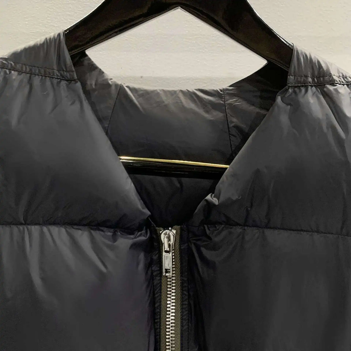 HKSH Autumn Winter Men's Tide Dark V-neck Cotton Jacket Women Splice Fur Patchwork Sleeveless Vest Zipper Chic Down Coats HK2466