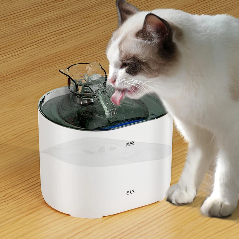 Pet Cat Automatic Water Fountain with Filters Ultra Silent USB Electric Water Pump Pet Drinking Water Dispenser for Cat and Dog
