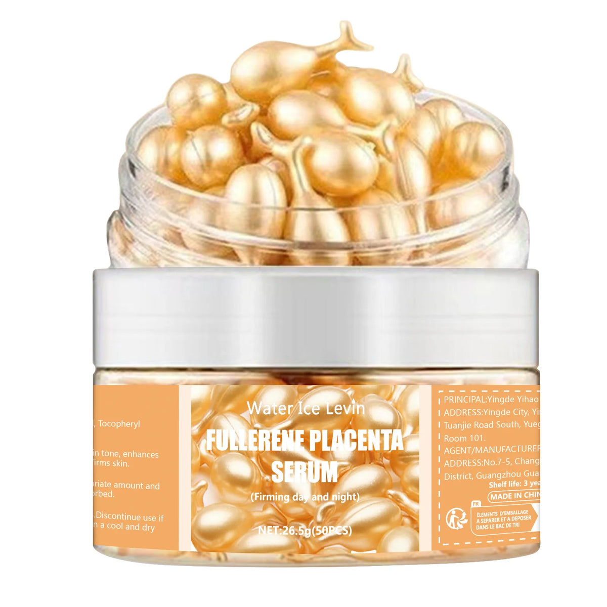 50Pcs Collagen Face Care Capsules Serum Spot Acne Wrinkle Remover Firming Whitening Hyaluronic Acid Essence Skin Care New style