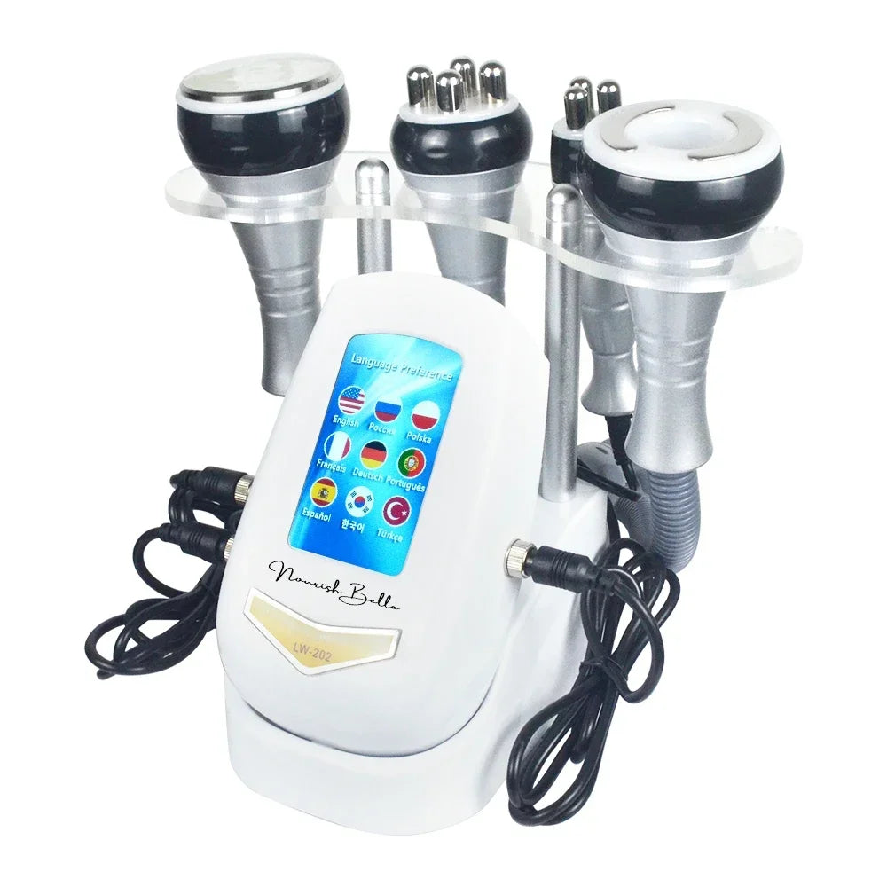 40K 3/4 IN 1 Cavitation  Body Slimming Machine Facial Massager Skin Tighten Face Lifting Vacuum Suction Beauty Device