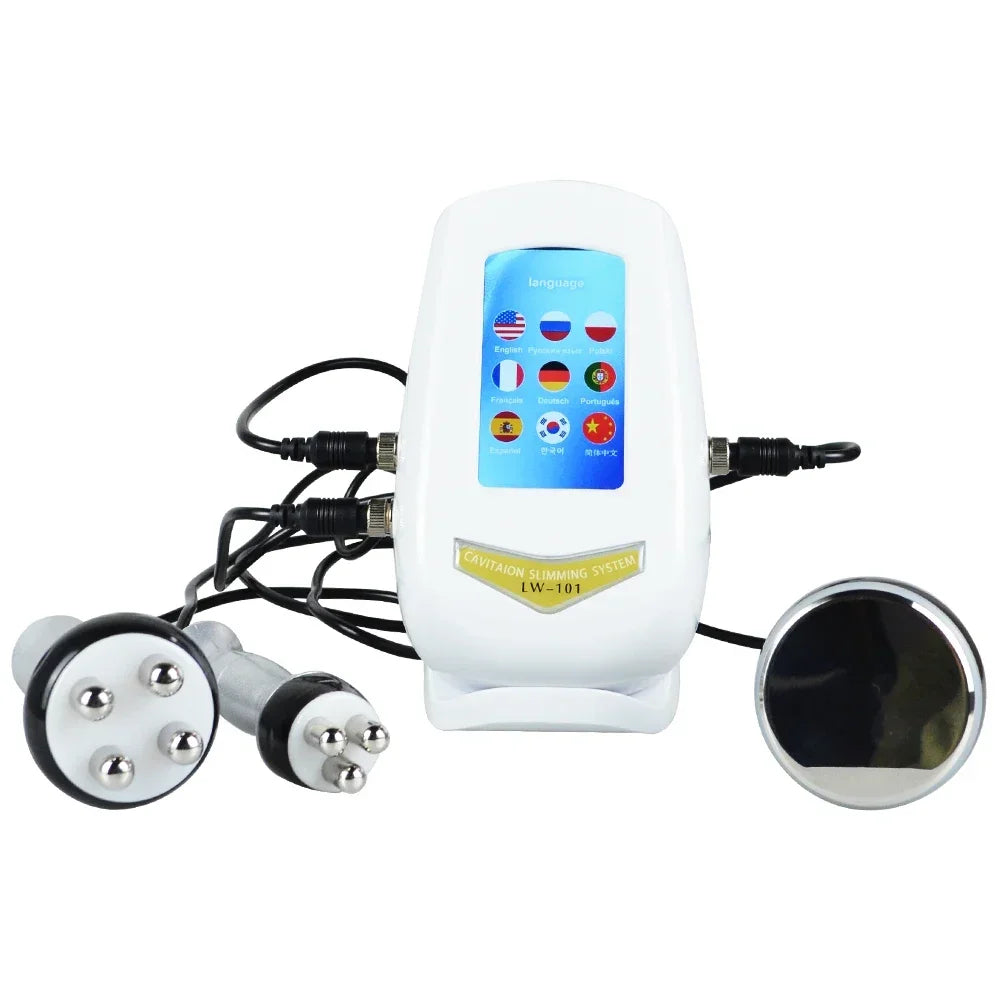 40K 3/4 IN 1 Cavitation  Body Slimming Machine Facial Massager Skin Tighten Face Lifting Vacuum Suction Beauty Device