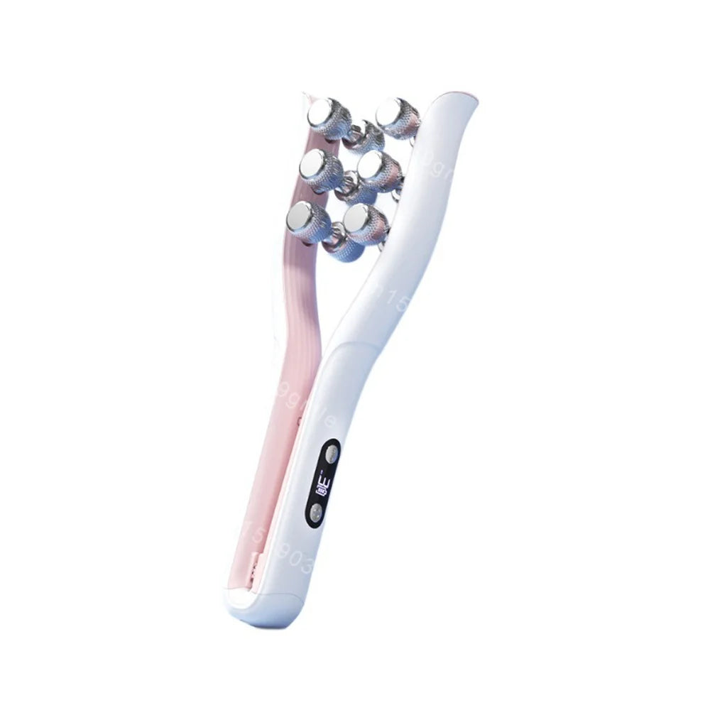 EMS Micro-Current Face Massage Roller Neck Face Lifting Firming Facial Lift Massager Anti Wrinkle Face Slimming Beauty Skin Care