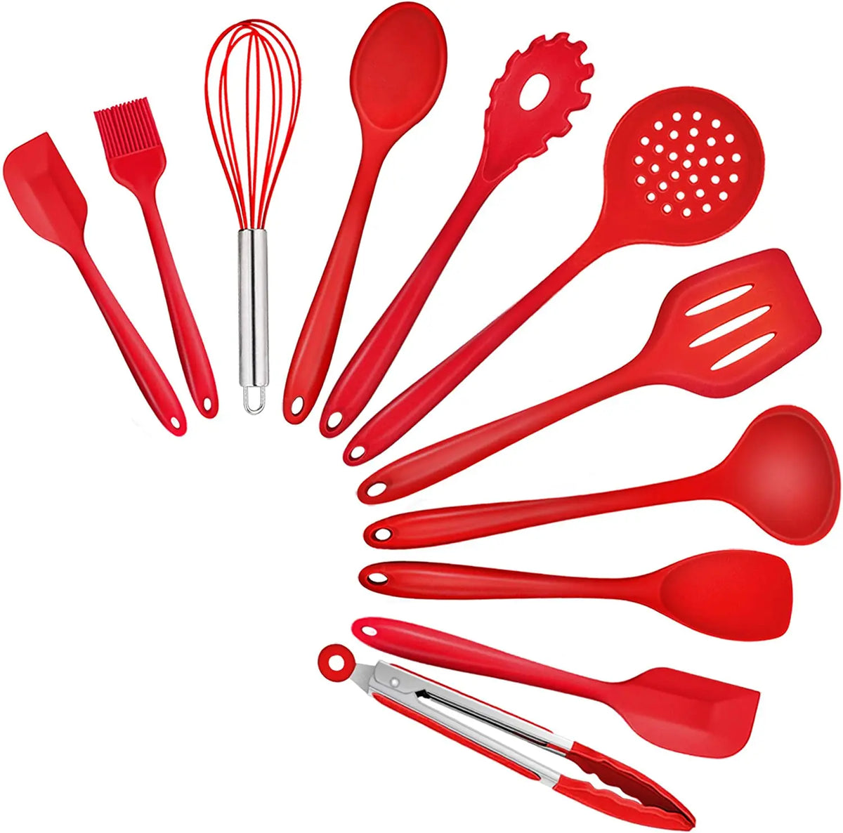 Silicone Kitchen Cooking Utensils Spatula Pasta Cookware Set cooking accessories kitchen utensils kitchen tools kitchen gadgets