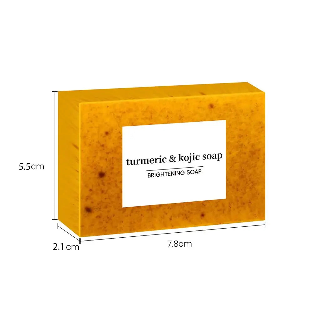 Turmeric Kojic Acid Soap Facial Cleaning Lemon Soap Moisturizing Turmeric Soap  Cleaning Soap For Face Body Skin Care